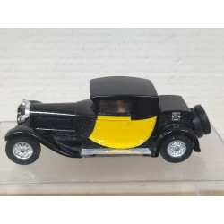 BUGATTI TYPE 44 1928 YELLOW/BLACK 1:38 MATCHBOX YESTERYEAR Y-24 NO BOX