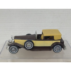 DUESENBERG J 1930 BROWN 1:43 MATCHBOX YESTERYEAR Y-19 NO BOX