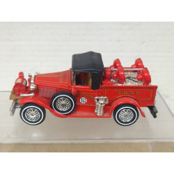 FORD MODEL A 1930 FIRE CHIEF 1:43 MATCHBOX YESTERYEAR YFE-12 NO BOX