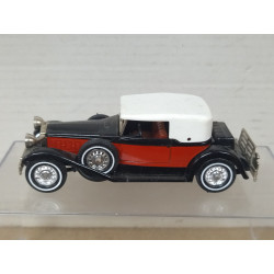 PACKARD VICTORIA 1930 RED/BLACK 1:46 MATCHBOX YESTERYEAR Y-15 NO BOX