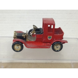 PACKARD LANDAULET 1912 (3) RED 1:50 MATCHBOX YESTERYEAR Y-11 NO BOX