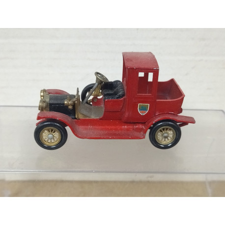 PACKARD LANDAULET 1912 (3) RED 1:50 MATCHBOX YESTERYEAR Y-11 NO BOX