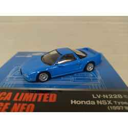 HONDA NSX TYPE S 1997 BLUE 1:64 TOMICA LIMITED VINTAGE NEO LV-N228c