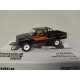 DATSUN TRUCK 4WD KING CAB AD BLACK 1:64 TOMICA LIMITED VINTAGE NEO LV-N320a