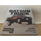 DATSUN TRUCK 4WD KING CAB AD BLACK 1:64 TOMICA LIMITED VINTAGE NEO LV-N320a