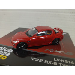 MAZDA RX-8 TYPE RS 2008 RED 1:64 TOMICA LIMITED VINTAGE NEO LV-N314a