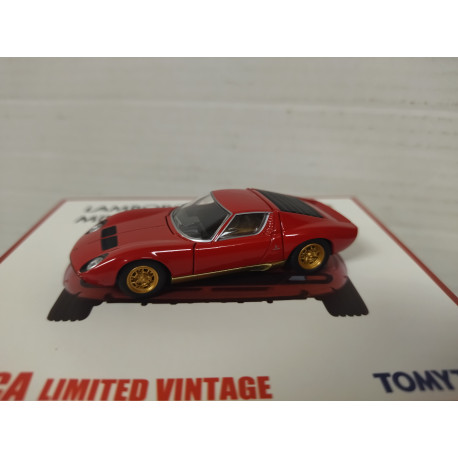 LAMBORGHINI MIURA SV RED 1:64 TOMICA LIMITED VINTAGE