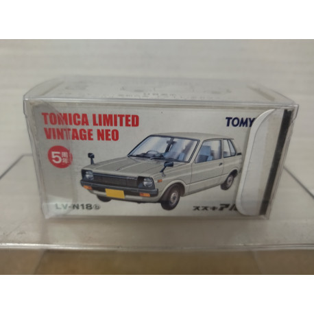 SUZUKI ALTO GREY 1:64 TOMICA LIMITED VINTAGE NEO LV-N18b