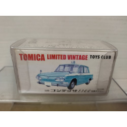 HINO CONTESSA 1300 BLUE KITAHARA TAXI 1:64 TOMICA LIMITED VINTAGE TOYS CLUB