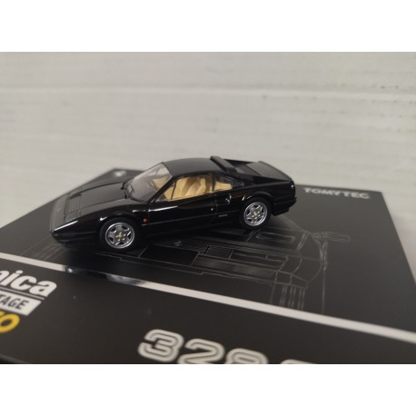 FERRARI 328 GTB BLACK 1:64 TOMICA LIMITED VINTAGE NEO