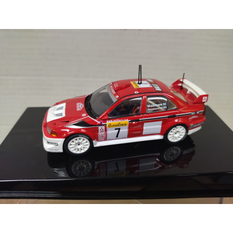 MITSUBISHI LANCER 2001 EVO VI WIN RALLY MONTE CARLO MAKINEN 1:43 AUTOART