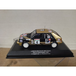 LANCIA DELTA HF 4WD ESSO 1997 RALLY SANREMO TABATON 1:43 IXO SCR004