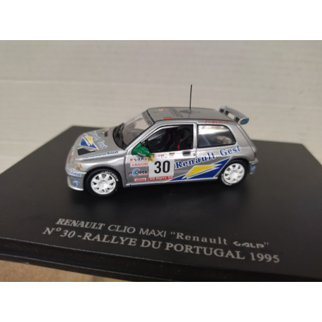 RENAULT CLIO MAXI 1995 RALLY PORTUGAL GALP 1:43 UH