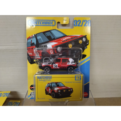 VOLKSWAGEN GOLF 1990 COUNTRY COLLECTORS n02 1:64 MATCHBOX