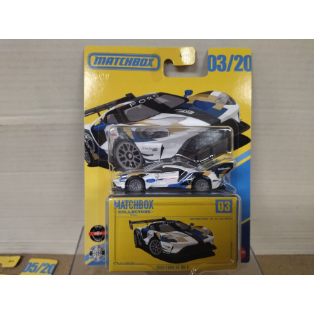 FORD GT MK.II 2020 FORD PERFORMANCE COLLECTORS n03 1:64 MATCHBOX