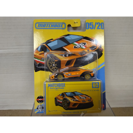 LAMBORGHINI HURACAN STERRATO COLLECTORS n05 1:64 MATCHBOX