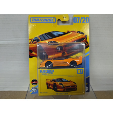 JAGUAR XJ220S 1993 ORANGE COLLECTORS n07 1:64 MATCHBOX
