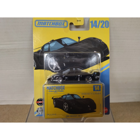 MASERATI MC12 2004 BLACK COLLECTORS n14 1:64 MATCHBOX