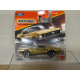 FORD MUSTANG 1968 FASTBACK GOLD 1:64 MATCHBOX 61/125