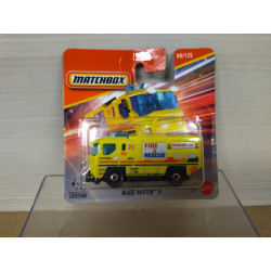 BLAZE BUSTER II YELLOW FIRE RESCUE 1:64 MATCHBOX 66/125