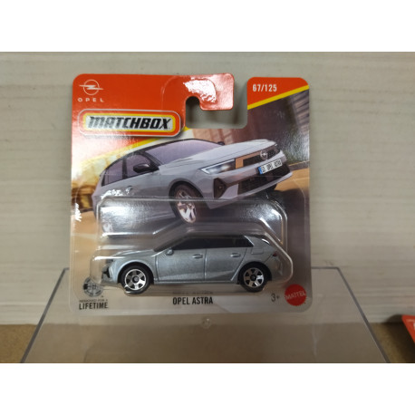 OPEL ASTRA SILVER 1:64 MATCHBOX 67/125