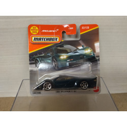 MCLAREN F1 GT 1997 DARK GREEN 1:64 MATCHBOX 32/125