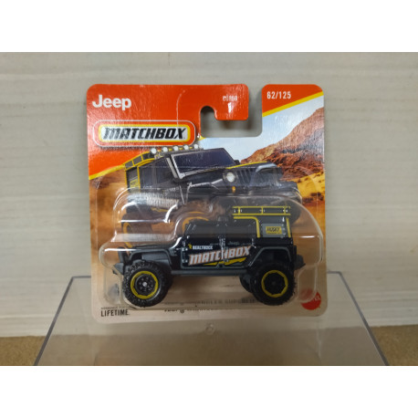 JEEP WRANGLER SUPERLIFT REALTRUCK 1:64 MATCHBOX 62/125