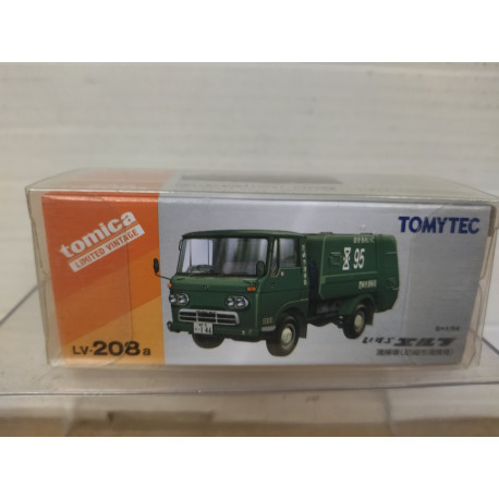 ISUZU ELF CLEANING GARBAGE AMAGASAKI 1:64 TOMICA LIMITED VINTAGE LV-208a