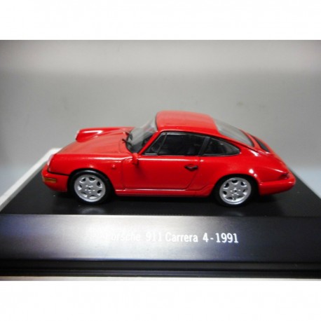 PORSCHE 911 CARRERA 4 1991 PORSCHE COLLECTION NOREV ATLAS IXO 1:43