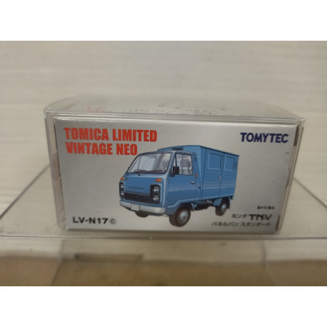 HONDA TN-V TRUCK PANEL VAN BLUE 1:64 TOMICA LIMITED VINTAGE NEO N-17c