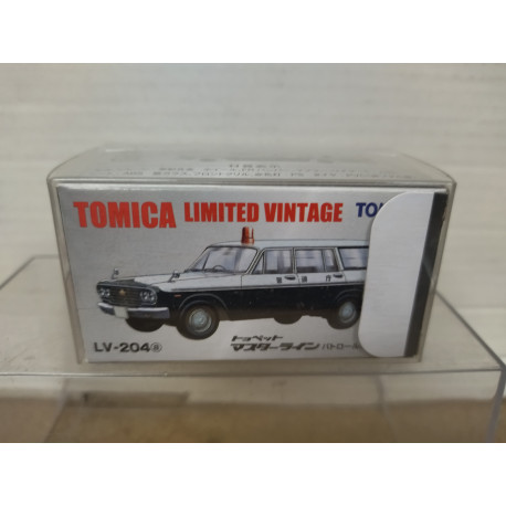 TOYOPET MASTERLINE POLICE JAPAN 1:64 TOMICA LIMITED VINTAGE LV-204a