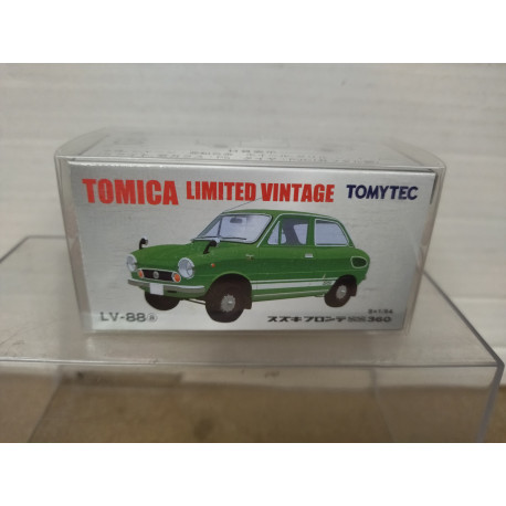 SUZUKI FRONTE SS 360 GREEN 1:64 TOMICA LIMITED VINTAGE LV-88a