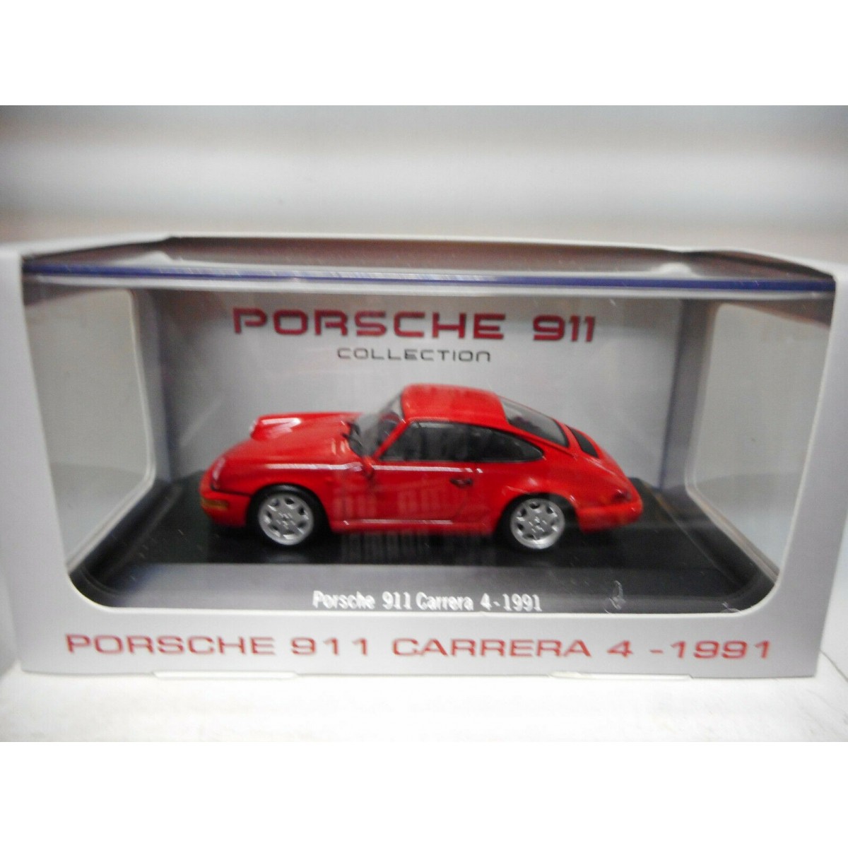 PORSCHE 911 CARRERA 4 1991 PORSCHE COLLECTION NOREV ATLAS IXO 1:43 - BCN  STOCK CARS