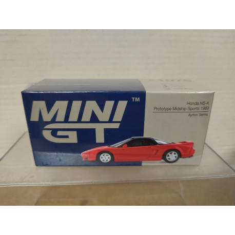 HONDA NS-X 1989 PROTOTYPE MIDSHIP SPORTS AYRTON SENNA LHD 1:64 MINI GT 1075