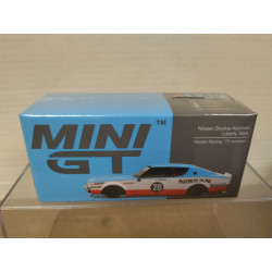 NISSAN SKYLINE KENMARI LIBERTY WALK RACING´75 RHD 1:64 MINI GT 1212