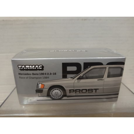 MERCEDES-BENZ W201 190 E 2.3-16 1984 RACE OF CHAMPION ALAIN PROST 1:64 TARMAC