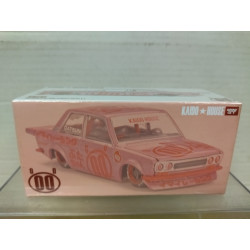 DATSUN 510 PRO STREET BUTA V1 PINK KAIDO HOUSE 1:64 MINI GT