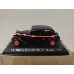 CITROEN TRACCION 11 1955 TAXI MADRID 1:43 ALTAYA IXO HARD BOX