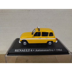 RENAULT 4 1984 ANTANANARIVO MADAGASCAR 1:43 ALTAYA IXO HARD BOX