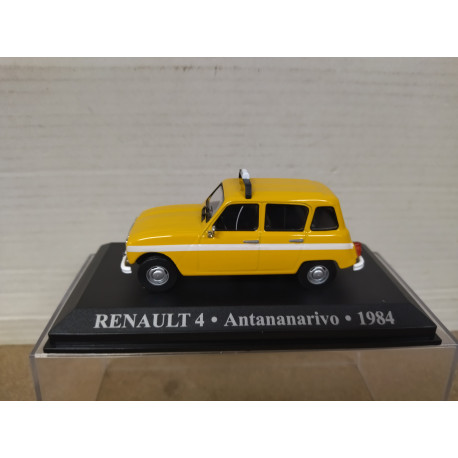 RENAULT 4 1984 ANTANANARIVO MADAGASCAR 1:43 ALTAYA IXO HARD BOX