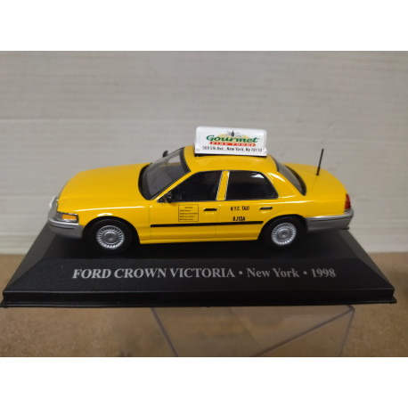 FORD CROWN VICTORIA 1998 TAXI NEW YORK USA 1:43 ALTAYA IXO