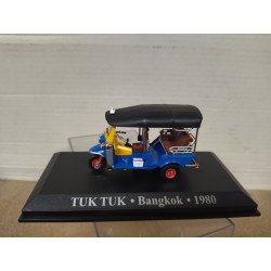 TUK TUK 1980 TAXI BANGKOK THAILAND TRYCICLE/AUTORICKSHAW 1:43 ALTAYA IXO