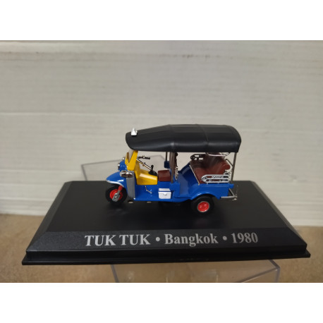 TUK TUK 1980 TAXI BANGKOK THAILAND TRYCICLE/AUTORICKSHAW 1:43 ALTAYA IXO