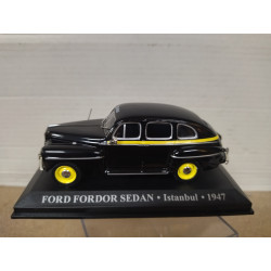 FORD FORDOR 1947 TAXI ISTANBUL TURKEY 1:43 ALTAYA IXO