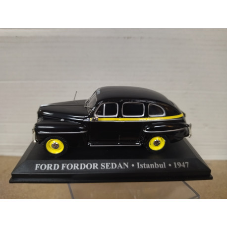 FORD FORDOR 1947 TAXI ISTANBUL TURKEY 1:43 ALTAYA IXO