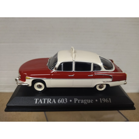 TATRA 603 1961 TAXI PRAGUE CZ 1:43 ALTAYA IXO