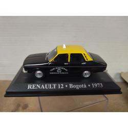 RENAULT 12 1973 TAXI BOGOTA COLOMBIA 1:43 ALTAYA IXO