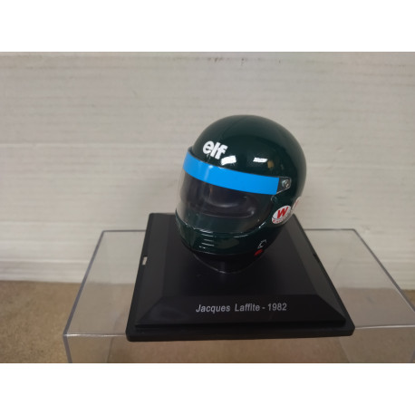 CASCO/HELMET 1982 FORMULA F1 JACQUES LAFFITE LIGIER 1:5 SPARK EDITIONS