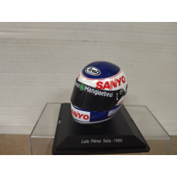 CASCO/HELMET 1989 FORMULA F1 LUIS PEREZ-SALA MINARDI 1:5 SPARK EDITIONS