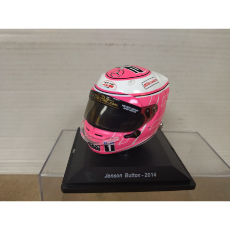 CASCO/HELMET 2014 FORMULA F1 JENSON BUTTON MCLAREN 1:5 SPARK EDITIONS